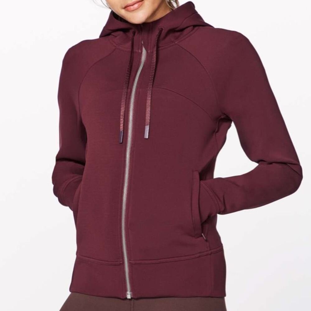 Lululemon Tech Lux Jacket size 4 in garnet, NWOT